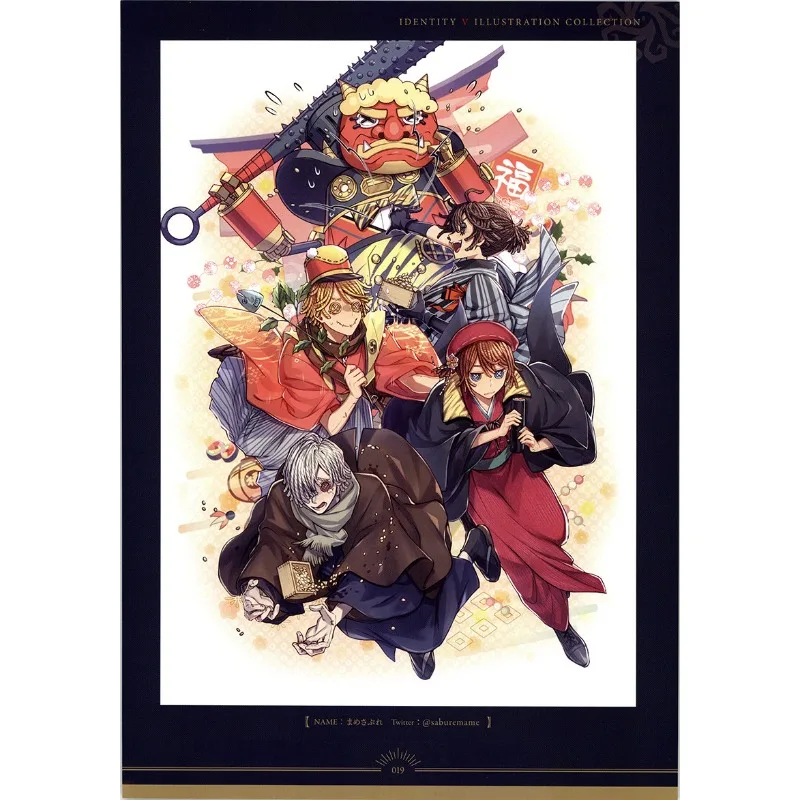 IdentityV Pixiv Artwork 4th Anniversary 112p Art Book Setting Book Artist Doujinshi Illustration Collection Full Color Paperback