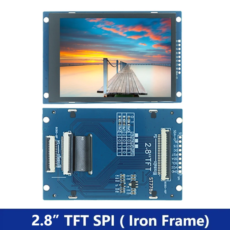 1.77 / 2.4 / 2.8 / 3.5 Inch 240x320 320x480 SPI TFT Serial Port Module 5V/3.3V PCB Adapter ST7789V/ST7796S LCD Display