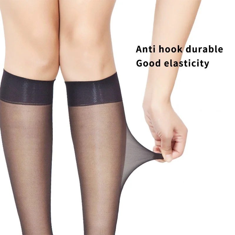 Frau Mädchen JK Nette Lolita Lange Socken Sommer Ultra Dünne Kniehohe Kawaii Socken Mode Cosplay Sexy Nylon Transparente Strümpfe – Detail 7
