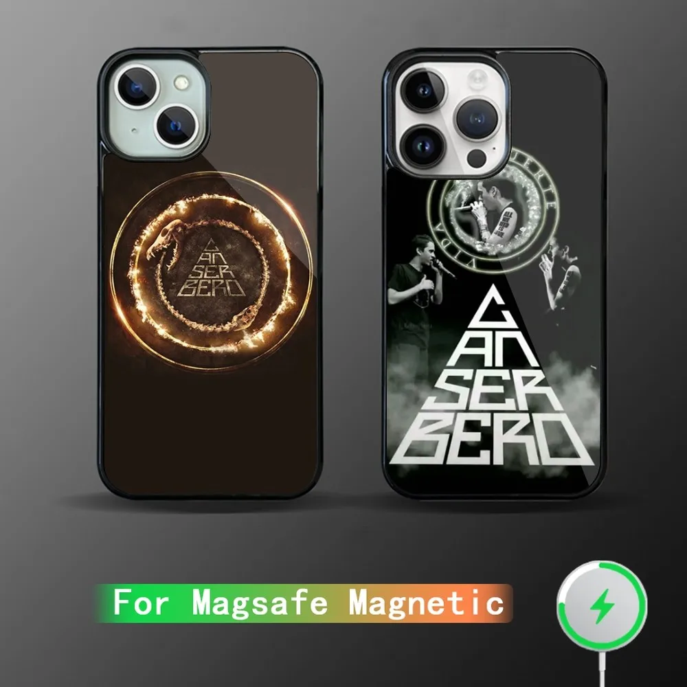 Canserbero Singer Phone Case For iPhone 15 14 13 12 11 Plus Pro Max Magsafe Magnetic Wireless Charging