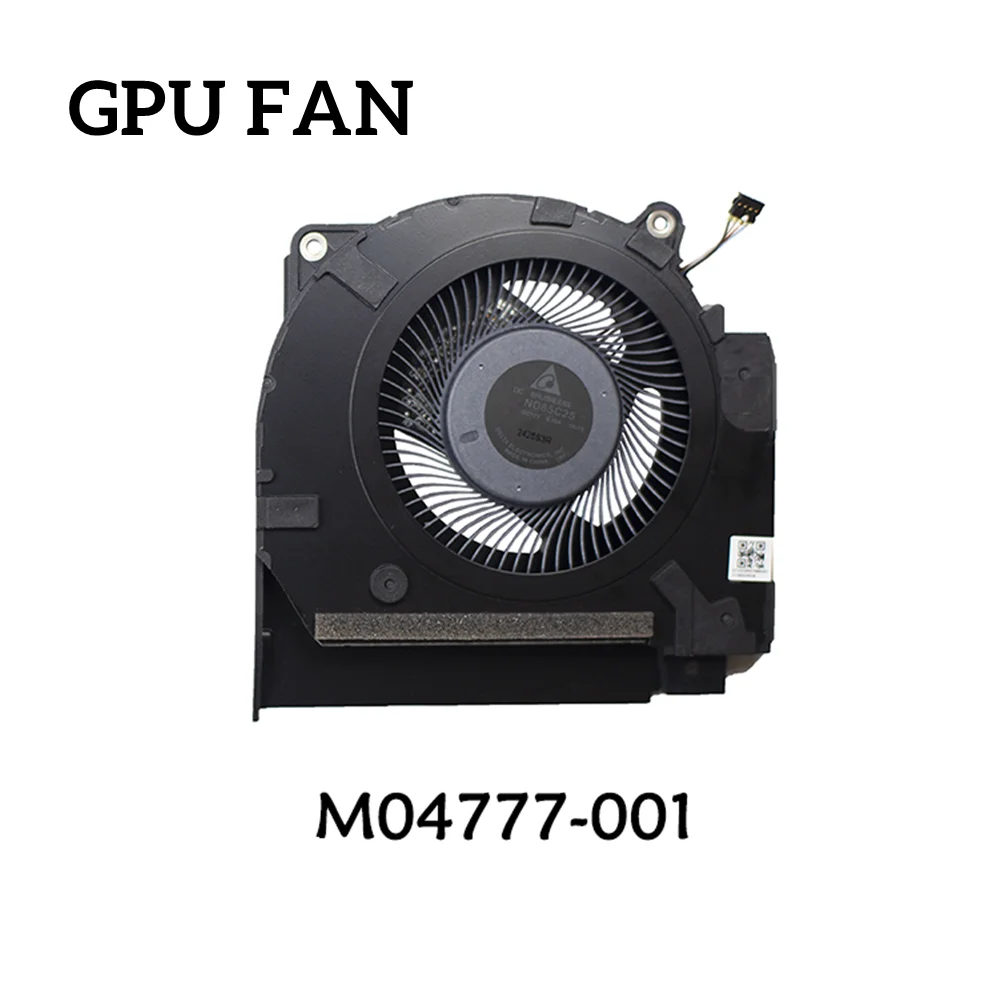 Imagem -03 - Beke-novo Ventilador de Refrigeração Original para hp Inveja 15-ep Cpu Gpu Tpn-q237 M04777001 M04776-001 100 Testado
