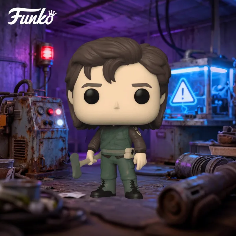 

Genuine Edition FUNKO POP《Stranger Things: Eddie, Dustin, Eleven》Action Desktop Decoration Ornament Model Toys Collectible Model