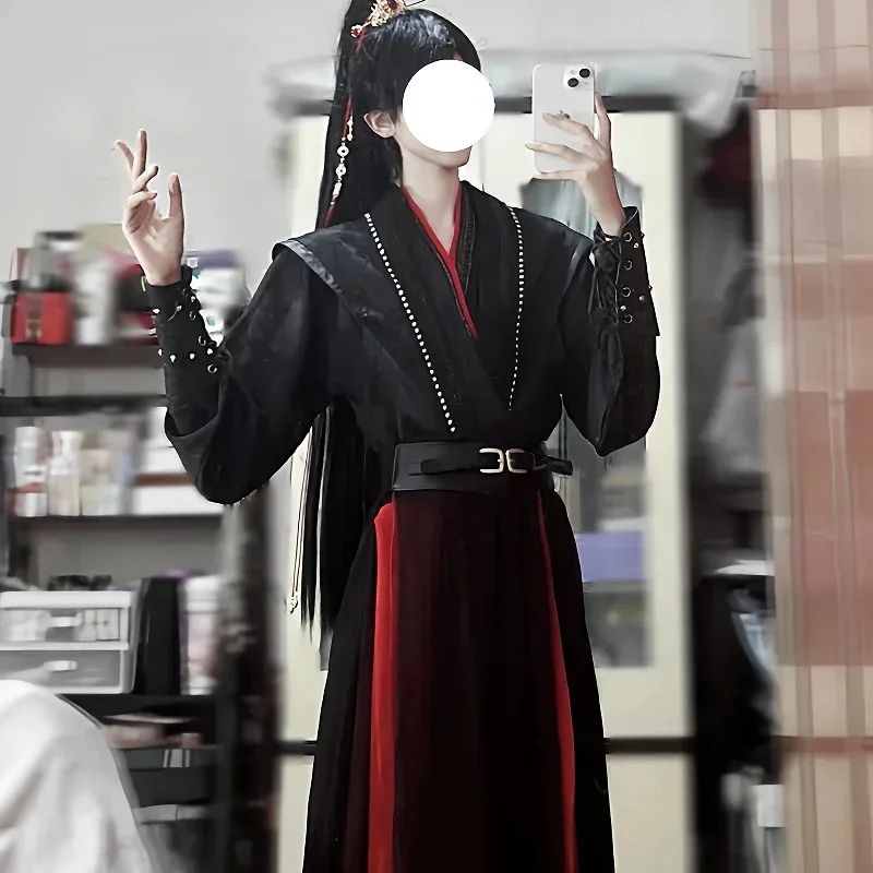 

2025 Горячий косплей Wei Wuxian, косплей Mo XuanYu, костюм аниме Grandmaster of Demonic Cultivation, косплей Mo Dao Zu Shi, мужской костюм