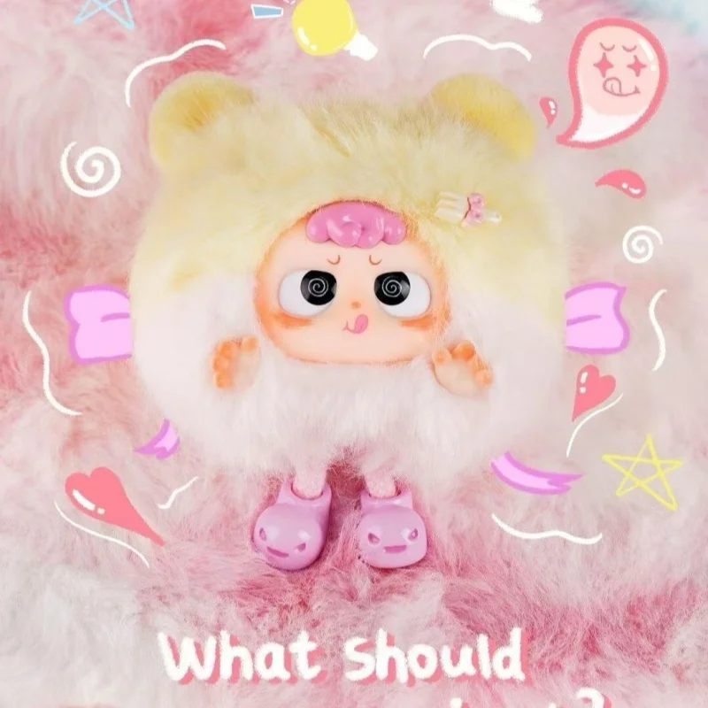 الأصلي Heyme لطيف شبح أفخم صندوق أعمى دمية المفاتيح قلادة هدية للفتيات جمع نموذج الشكل لطيف هدية عيد ميلاد