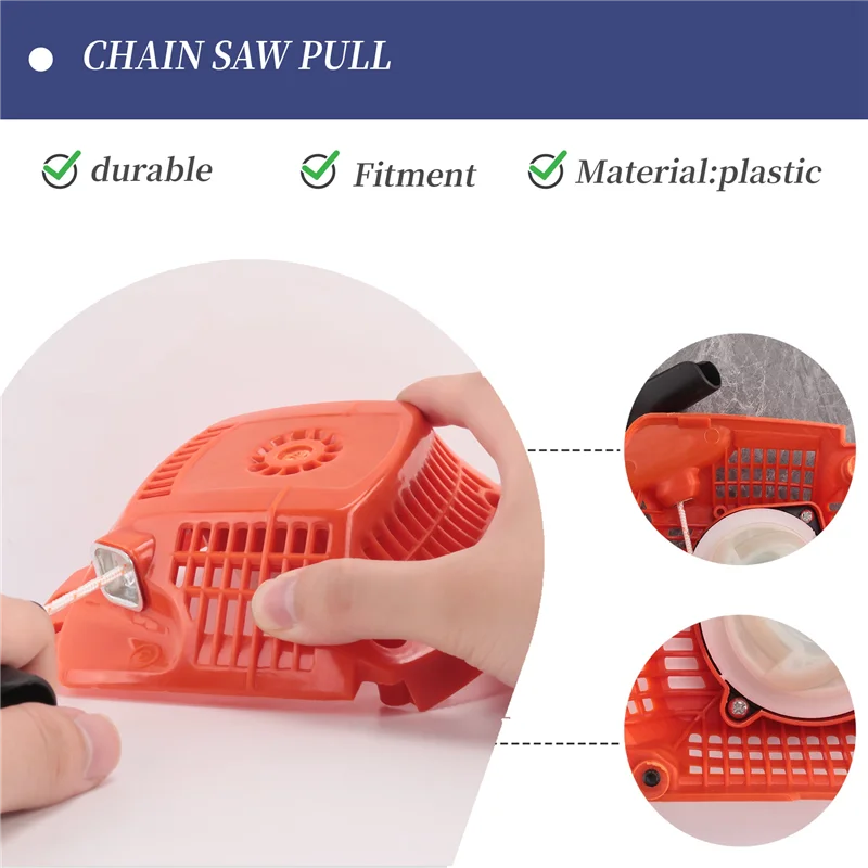 

A20F-Pull Rewind Recoil Starter For 435 435E 440 440E Chainsaw 544287002