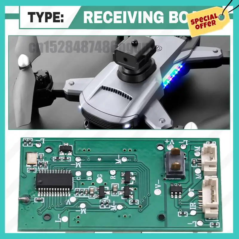 -ABJZ S99MAX Brushless Motor Foldable Drone For S99 Main Board Spare Parts - Obstacle Avoidance RC Quadcopter Components