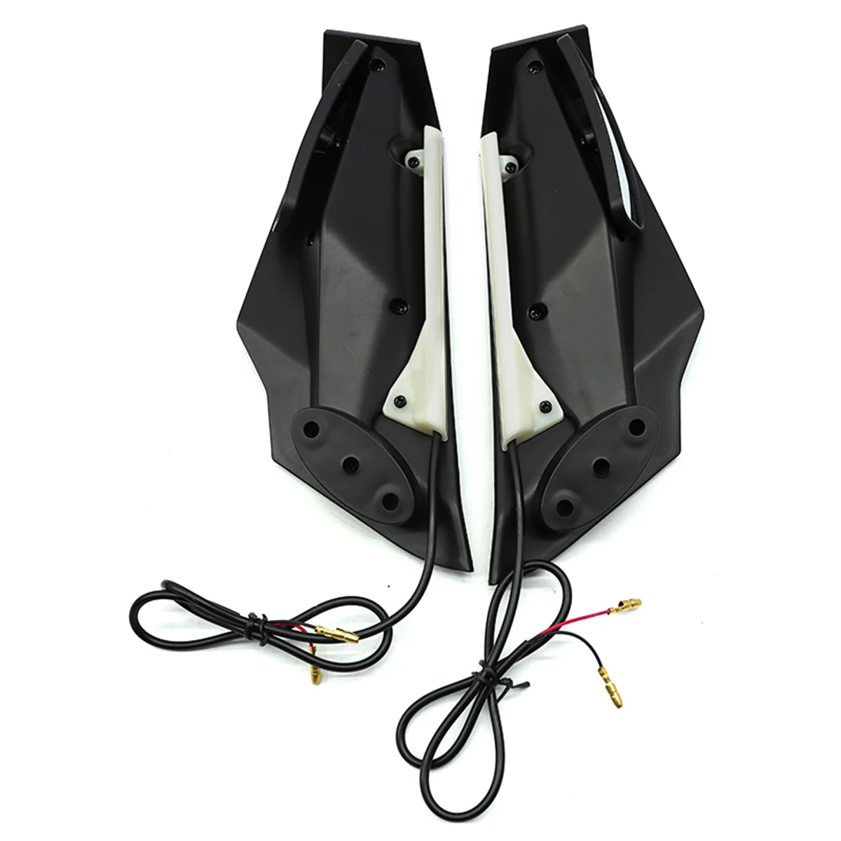 Motorcycle Blind Spot Side Rear View Mirrors accessories set For Honda CBR650R CBR 650R 2019-2023 With LED Turn Signal Light