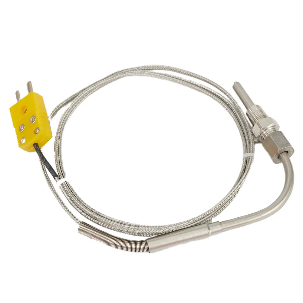 

EGT K Type Thermocouple Temperature Control Thread Sensor 0-1250 Degree Temp Sensor Probe With 1/8" NPT Compression Fittings