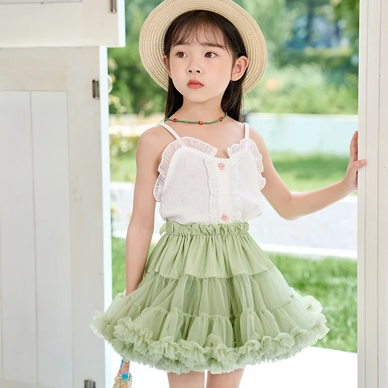 Lush Small Baby Girls Tutu Skirt for Kids Children Puffy Tulle Skirts for Girl Newborn Party Princess Girl Clothes 1-15 Years