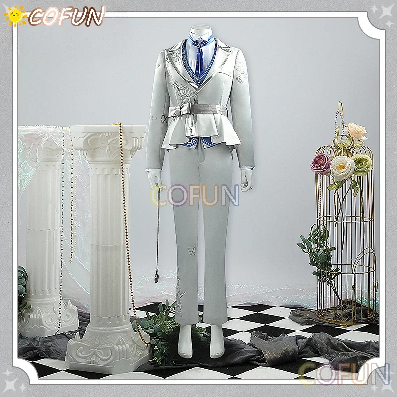 COFUN [Customized] Nijisanji Vtuber ChroNoiR 5th Anniversary Kanae Cosplay Costume Halloween Outfits Women New Suit Uniform