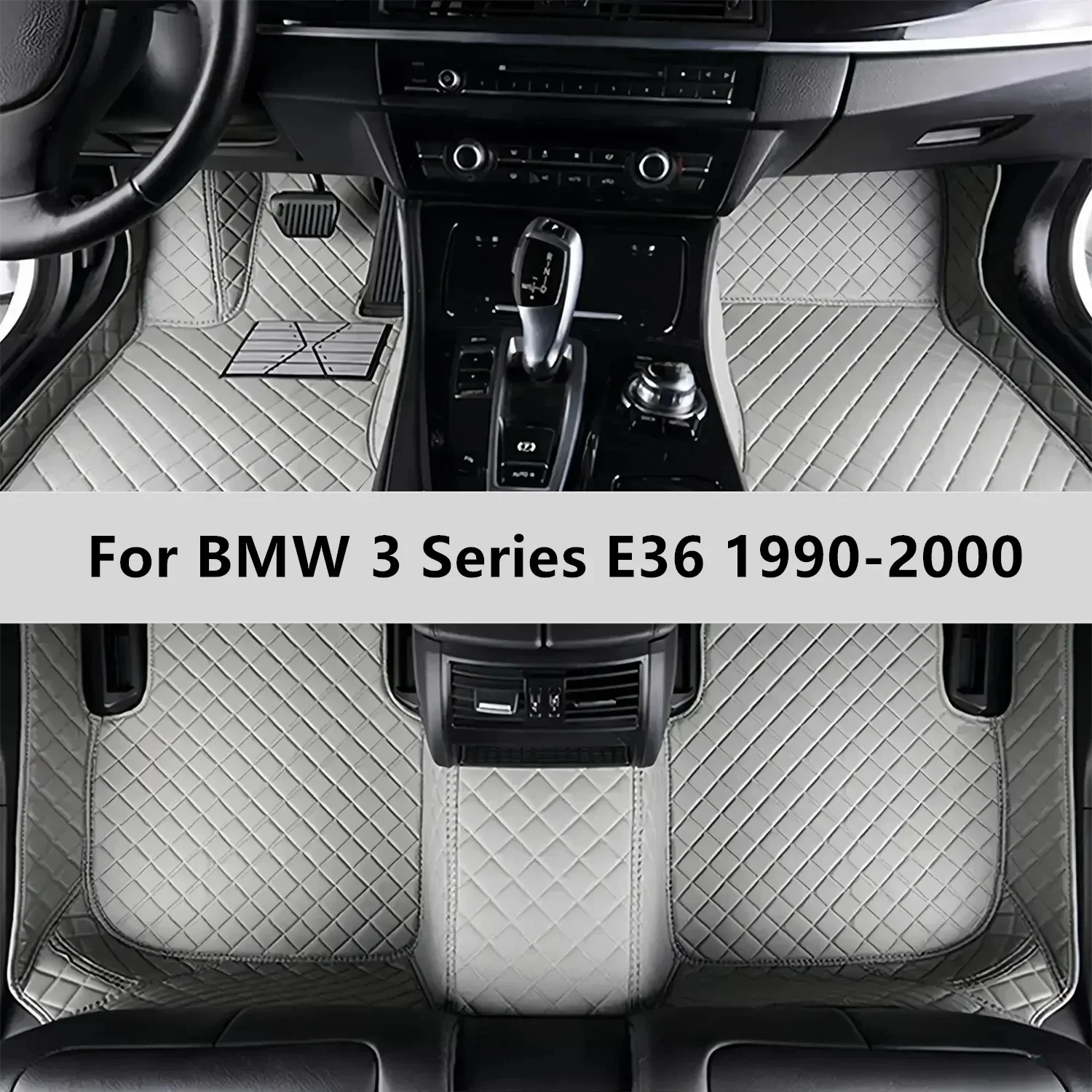Custom Car Floor Mats For BMW 3 Series E36 1990-2000 Floor Mat Car Mat Accessories Men Women Interior Accessories