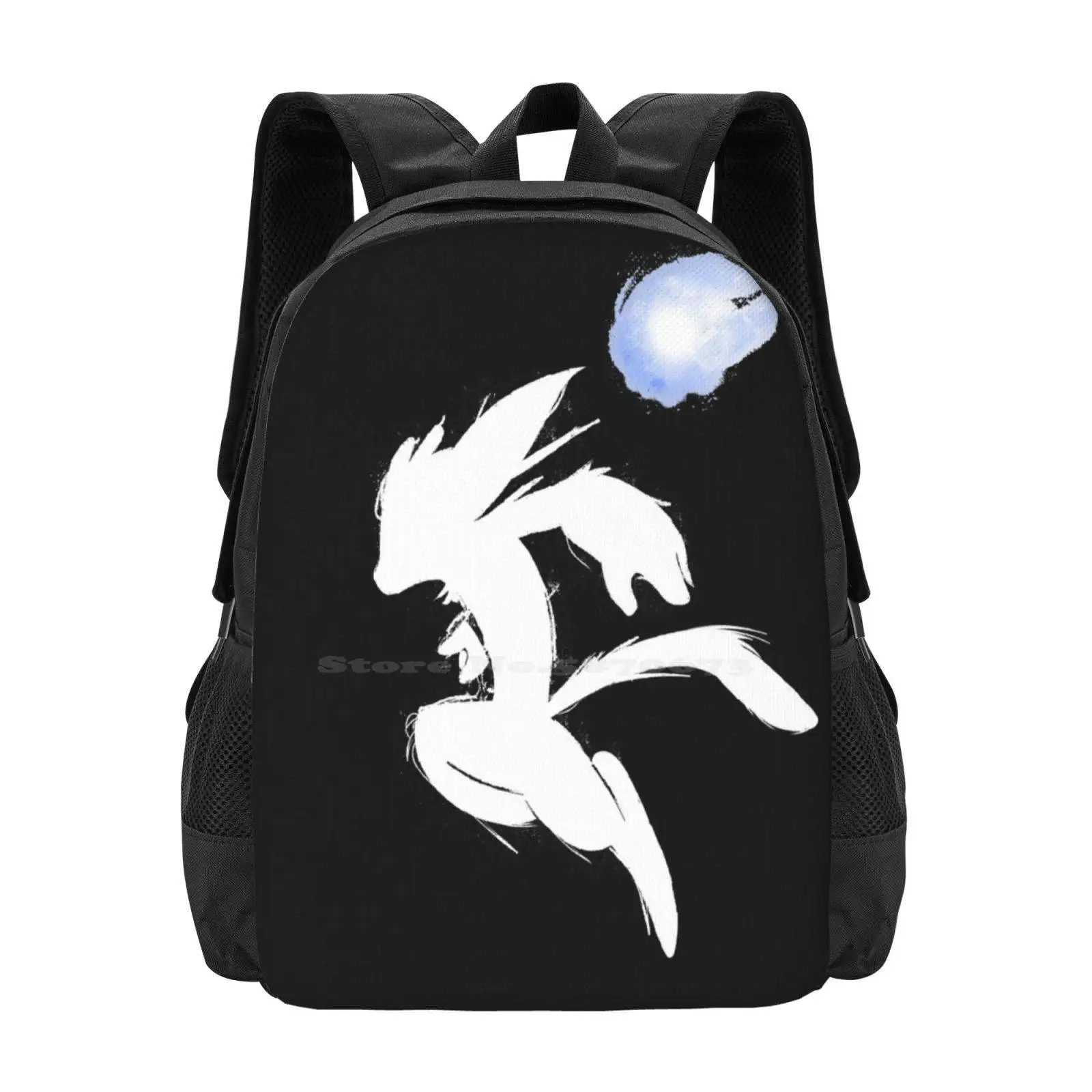 Ori And The Blind Forest School Bag Big Capacity Backpack Laptop Ori Blind Will Of The Wisps Forests Tree Game Gaming Twitch