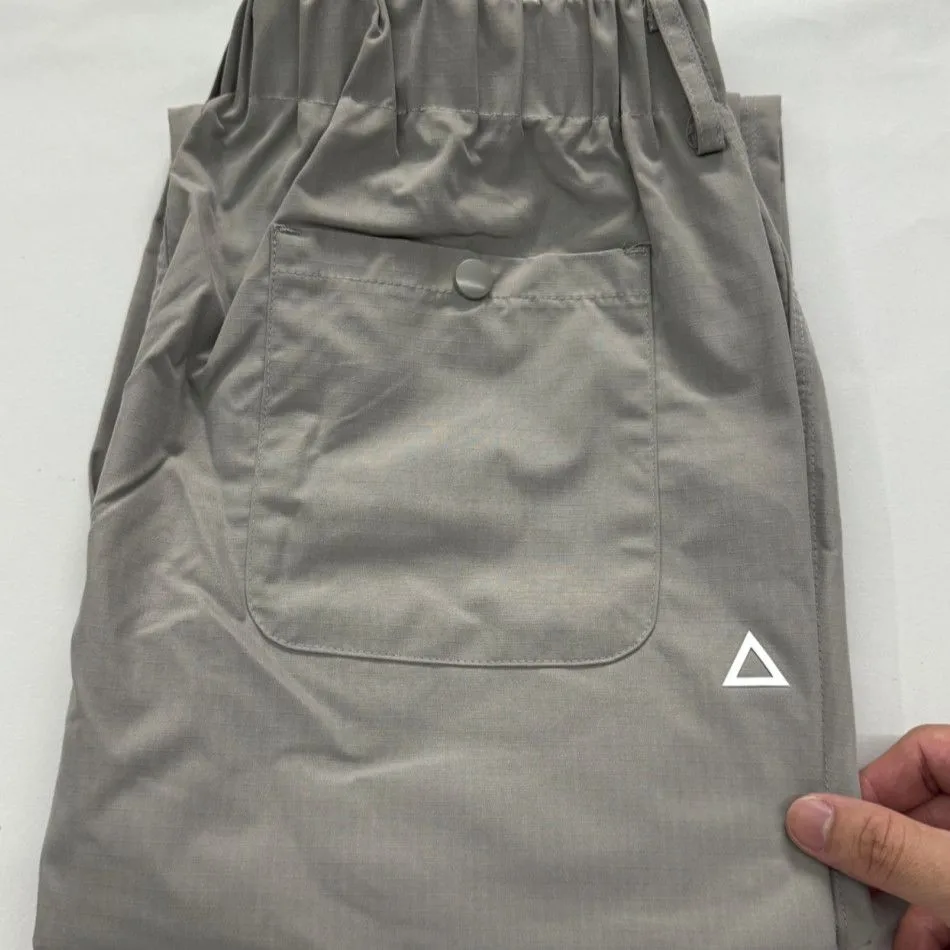 

Брюки для активного отдыха, прямые, повседневные, из полиэстера, быстросохнущие, со средней посадкой, на пуговицах, для походов