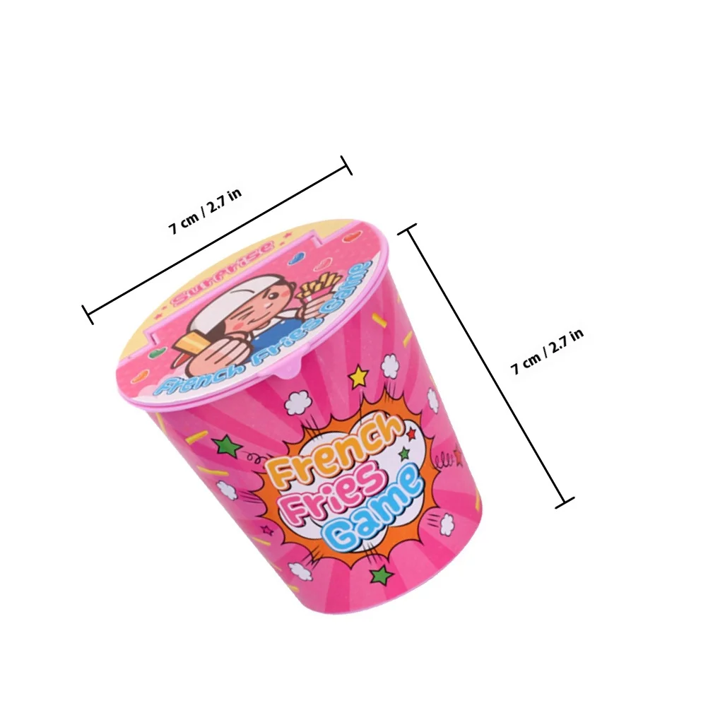 Capacidade de reação batatas fritas jogo interativo complicado para festa família jogos divertidos crianças adultos jogo criativo