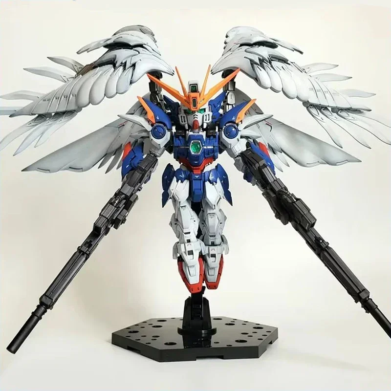 Gl modelo mgsd wing zero ew kit de modelo de montagem XXXG-00W0 robô com adesivos figura de ação kits de modelo de plástico brinquedos presentes