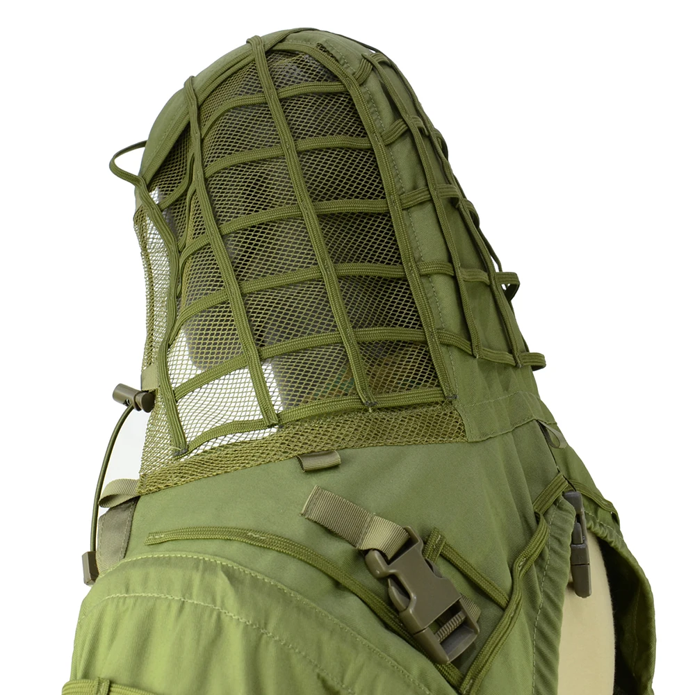 Ghillie Suit Foundation Taktischer Sniper-Mantel Viper Hoods Tarnkleidung für Airsoft Paintball Jagdzubehör, Baumwolle – Detail 15