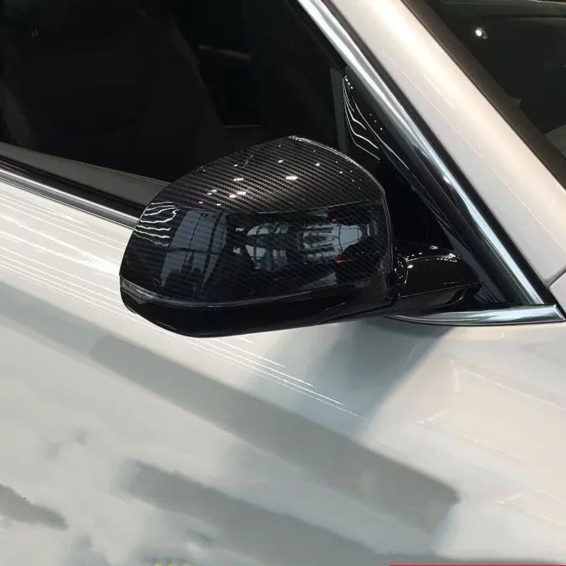 For BMW X3 G01 2018 -2021  Car Side Wing Rearview Rear View Mirror Caps Case Shell Replacement Cover Trim 2pcs