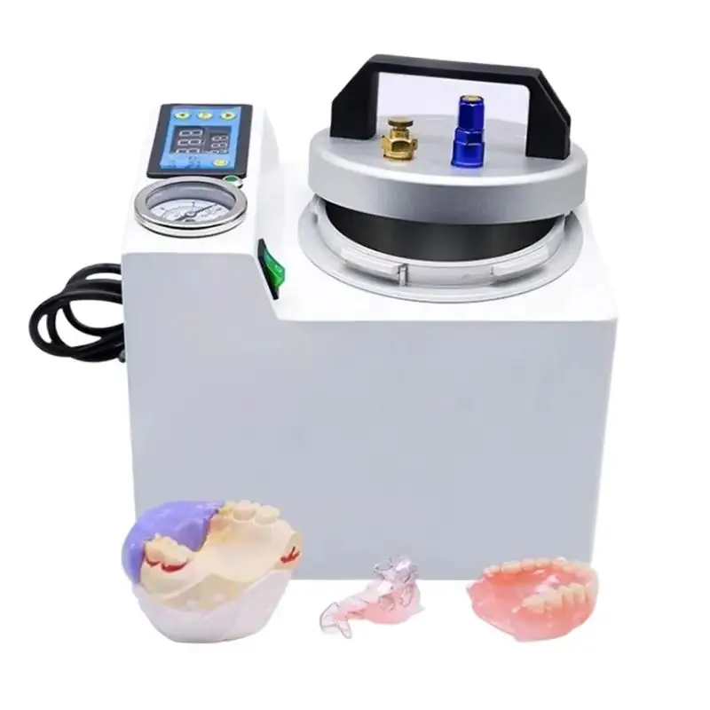 Dental Pressure Polymerizer Portable Denture Pressure Cooker Orthodontic Absorption Silicone Rubber Repair