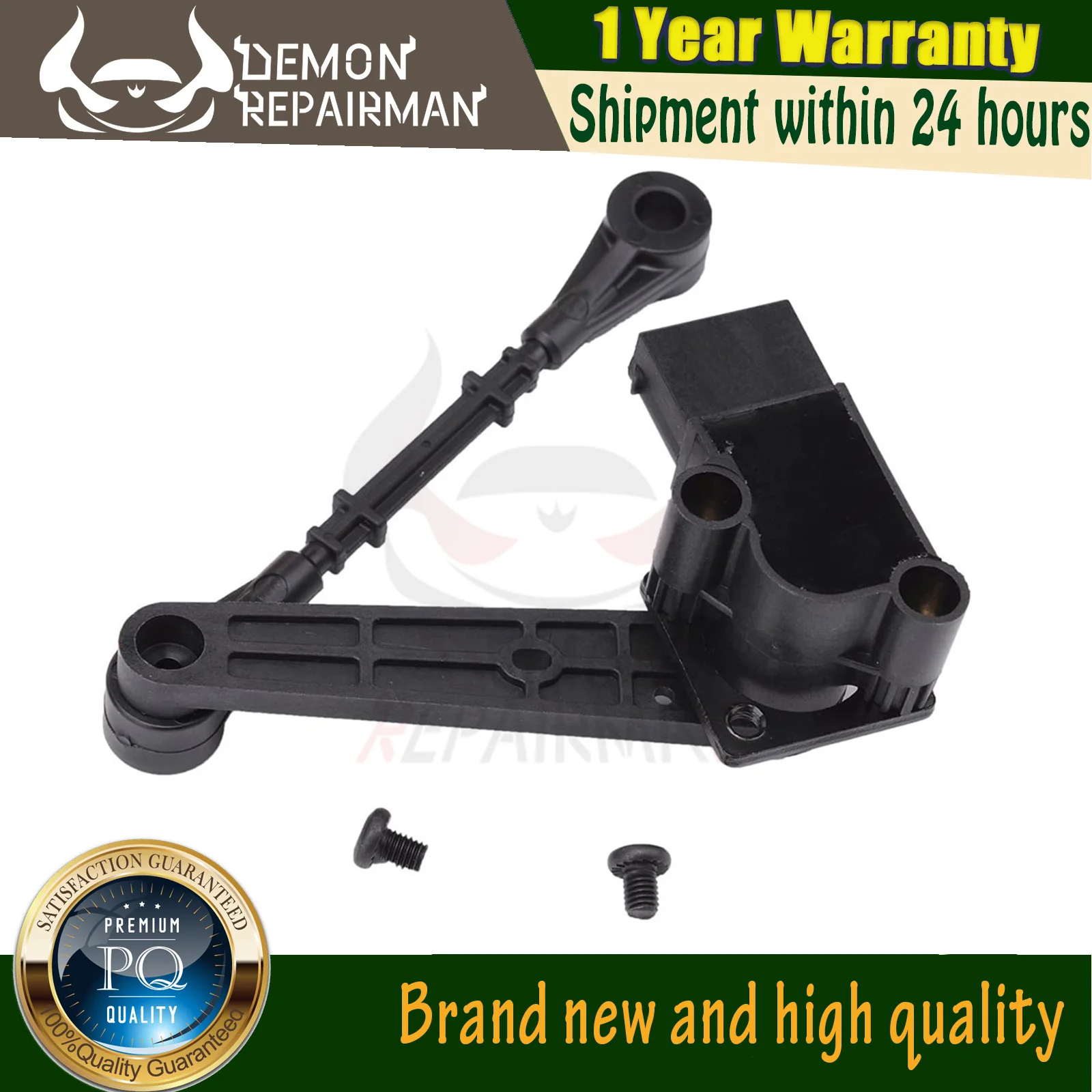 

LR020161 RQH500041 RQH500042 RQH500043 NEW Rear Height Sensor For Land Rover LR3 & Range Rover Sport Right Ride 4.2L 4.4L