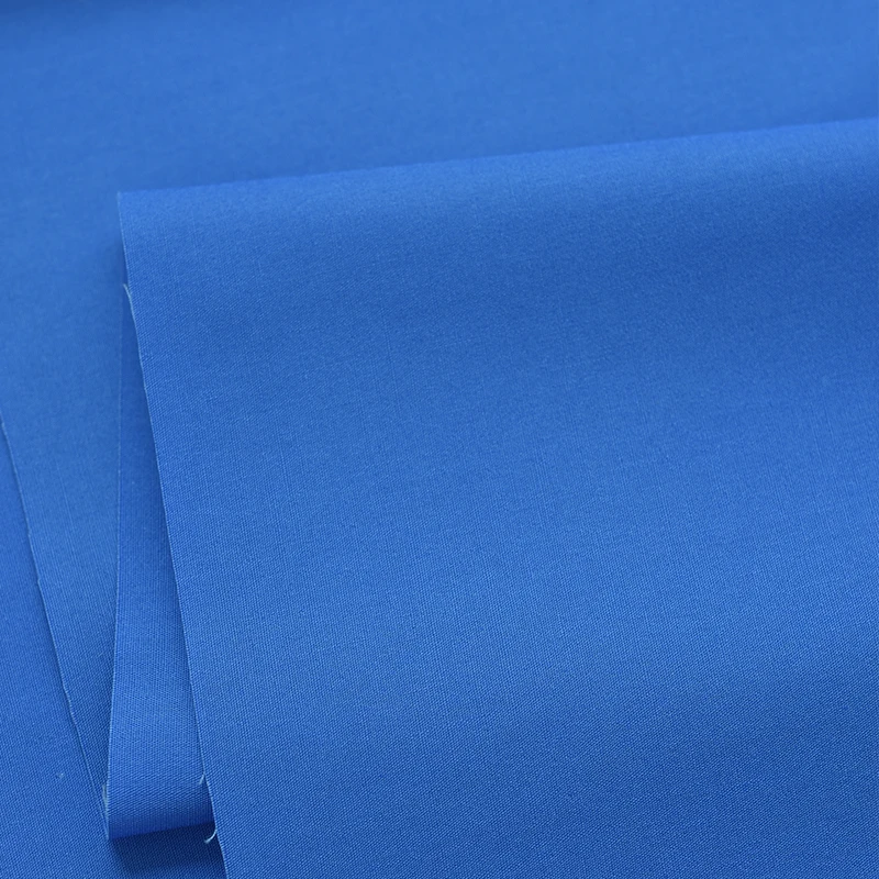 Wholesale Solid Color 100% Cotton Poplin Fabric For Sewing Clothes Patchwork Supplies Home Textile