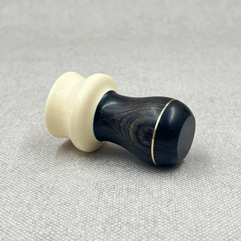 Jade Ring Wood Seiko Handle Beard Men's Shaving Brush Shaving Tool Badger Knot Shaving Brush Handle