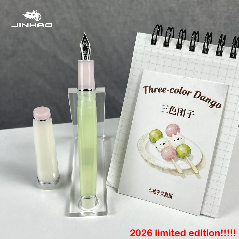 2026 Limitowana Kolekcja JINHAO 82 Pióro Wieczne Różowo-Złoty Klips Kolor Macaron EF/F/M Pióro Kaligraficzne Artykuły Papiernicze Szkolne Biurowe — zdjęcie produktu 5