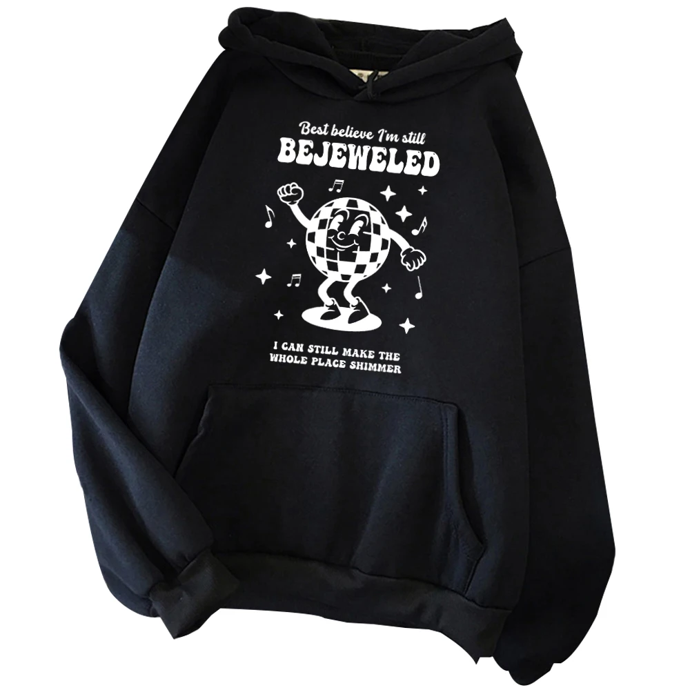 

Taylor Midnights Hoodie Taylor Bejeweled Hoodie Taylor Merch Gift for Swiftie Unisex Pullover Tops Streetwear