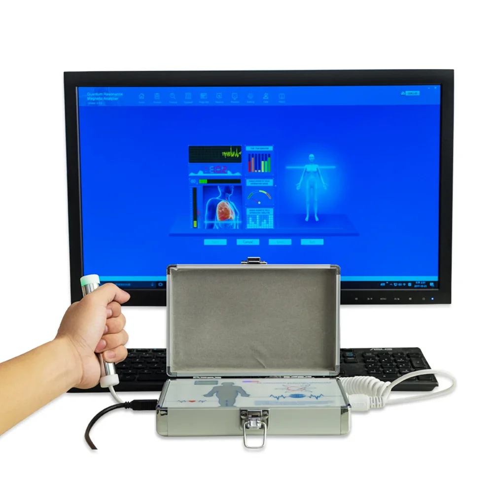 Bio  system  resonance magnetic analyzer for full body free shipping