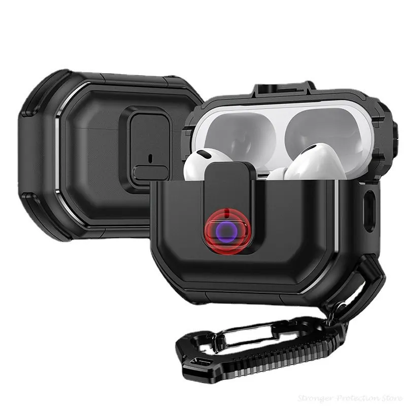

Armor Protection Case For AirPods Pro 2 Case AirPods Pro Case Bluetooth Earphone Accessories Airpods 3 2 1 Protect With Buckle