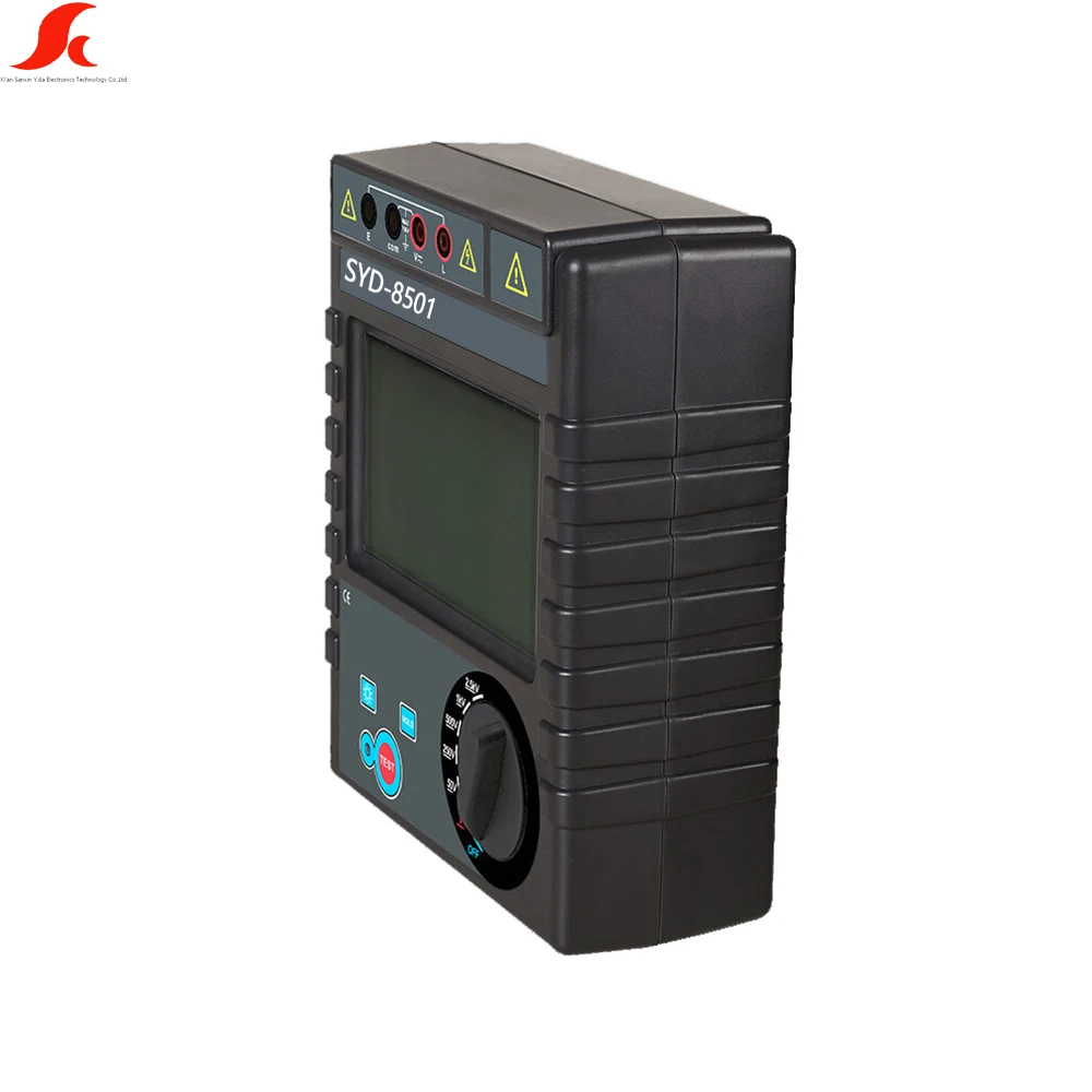 

High Voltage Digital Insulation Resistance Tester Megohmmeter LCD Display