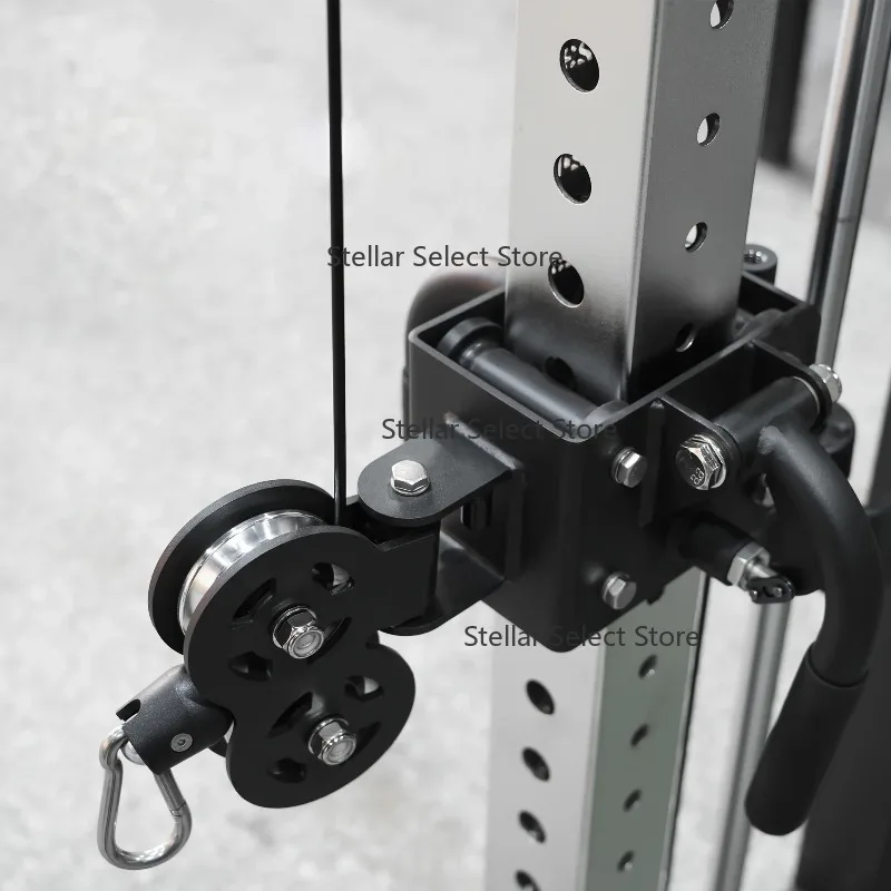 Commercial Gym Multi-Functional Station Bodybuilding Workout Power Rack with Most Crossover Smith Machine Exercise Equipmen