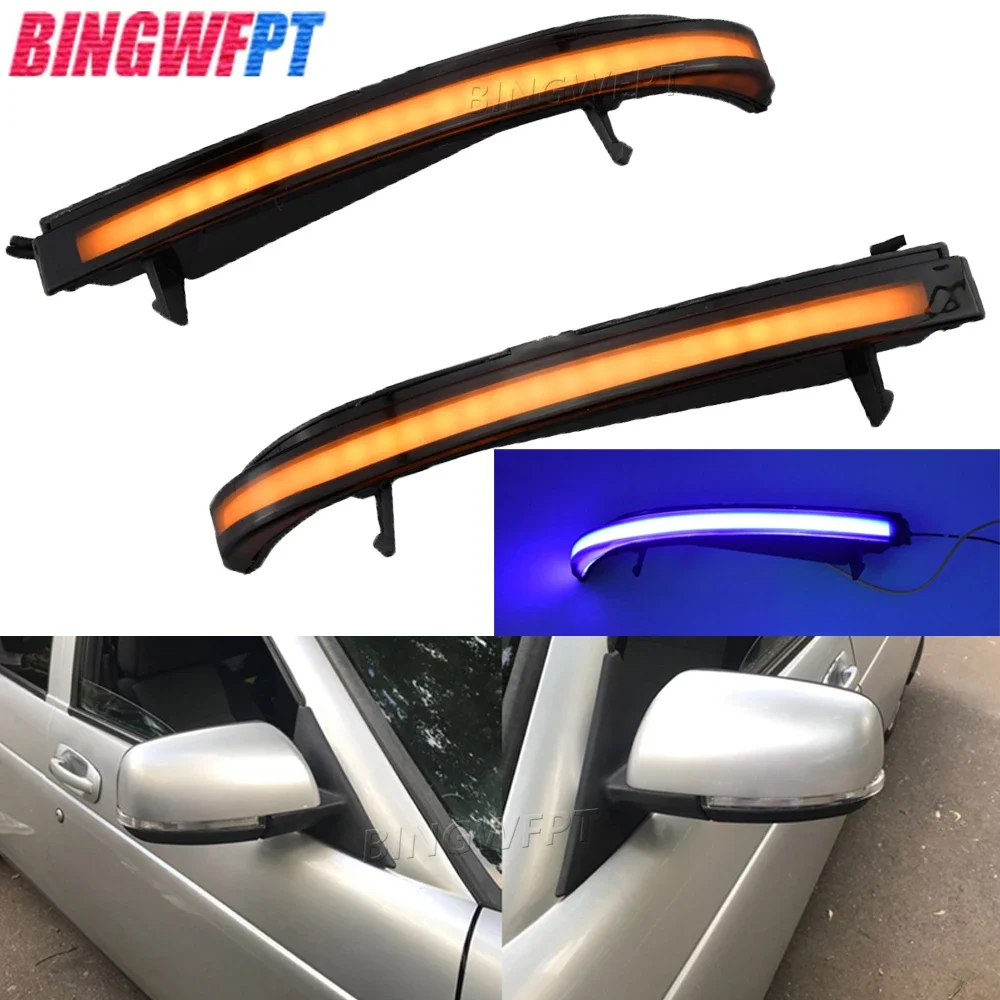 2PCS / LOT NEW LED Dynamic Blinker Turn Signal Led For LADA priora 2170 rearview mirror side mirror light for lada arrow light