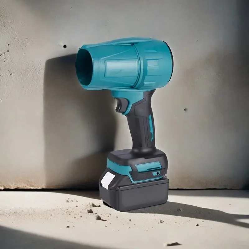 Charging industrial electrical turbines Jet air batteries Powered by small dust and snow retention brushless blowers