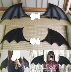 Anime Re:zero Ram Rem Cosplay Tail Wings Witch Little Devil Cosplay Wings Prop For Girls Kids Chrild Masquerade Halloween Cos