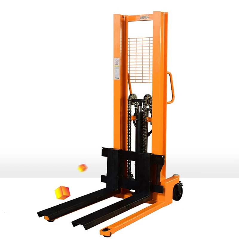 รถยกไฮดรอลิกแบบแมนนวล 1 ตัน 2 ตัน รถยกขนาดกะทัดรัดสำหรับขนถ่ายสินค้า พร้อมกระบอกไฮดรอลิก (แบบกำหนดเอง)