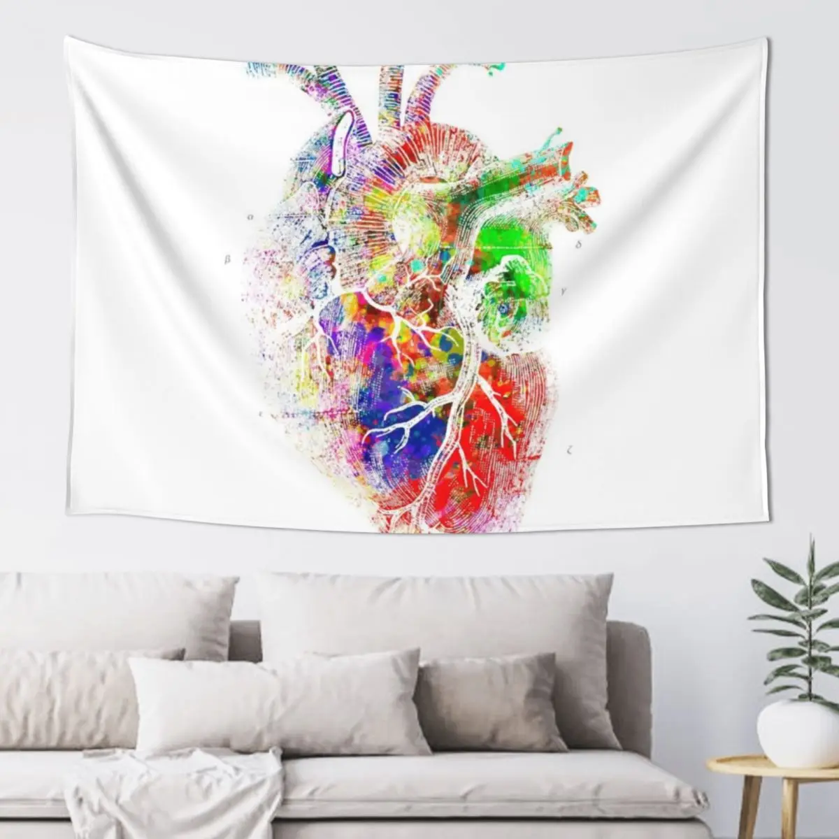 

Colourful Heart Tapestry Home And Comfort Decor Wall Decoration For Bedroom Tapestry