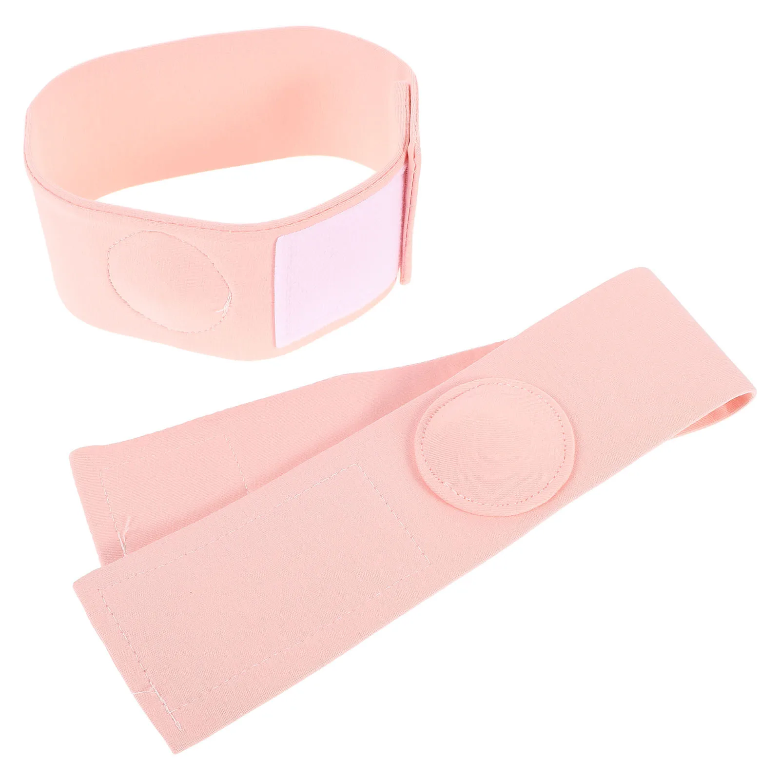 

2 pcs Newborn Umbilical Binder Infant Belly Wrap Soft Cotton Navel Protection Belt For Baby Tummy Support Lightweight Portable