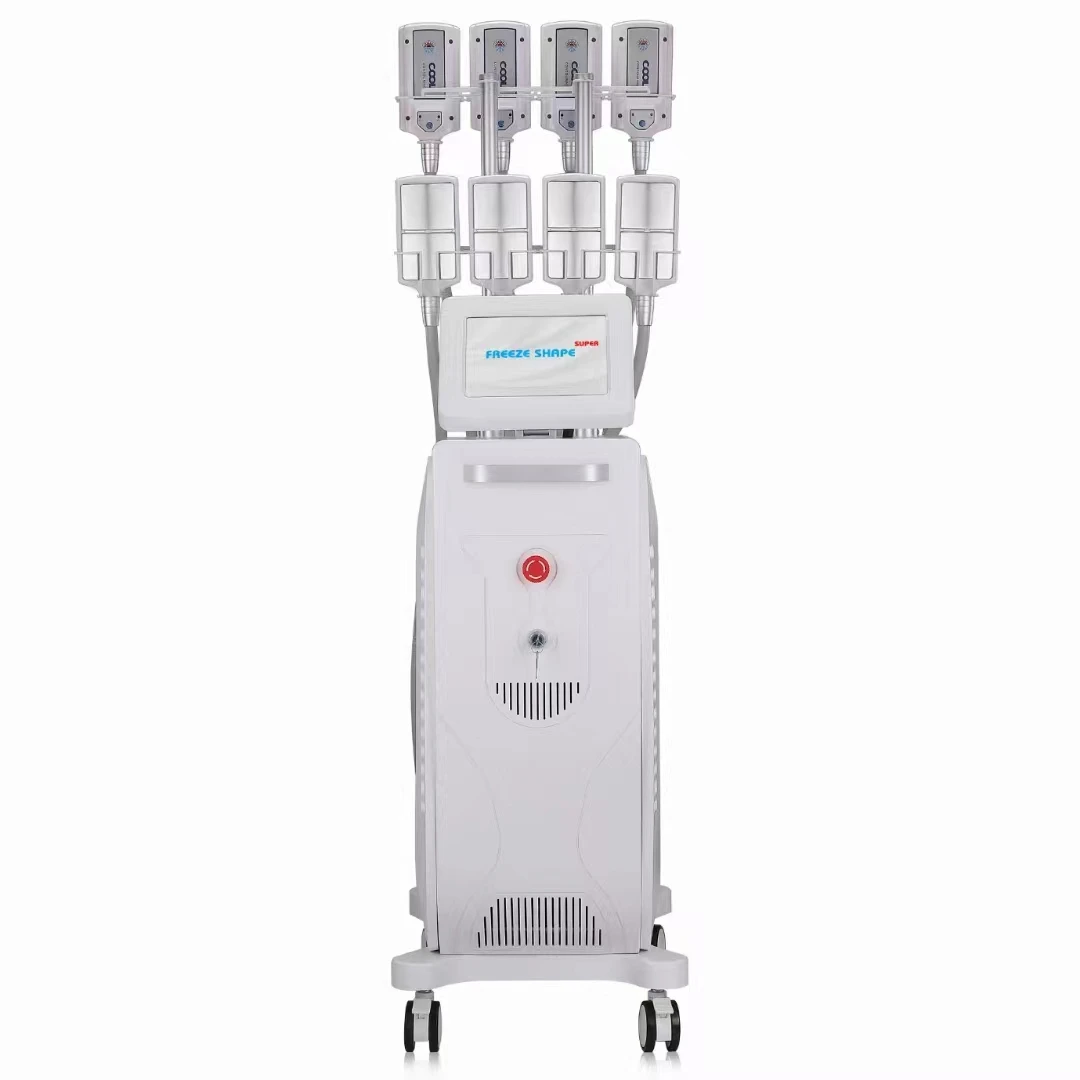 New vertical 8-handle fat dissolving machine vacuum cavitation slimming machine