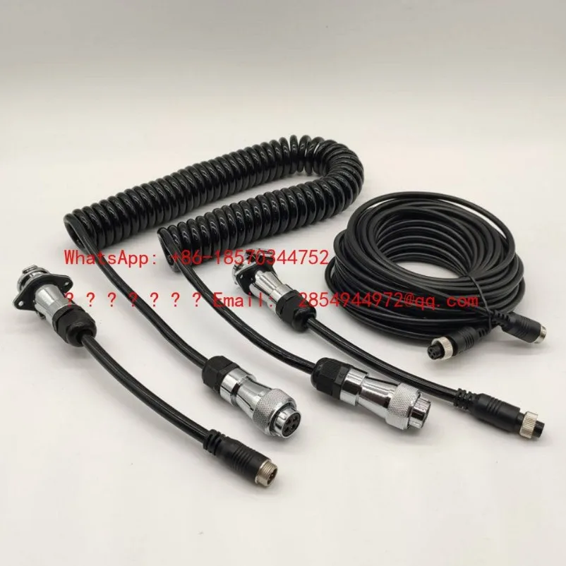 L JH6 Four-way Spiral J6 Reversing Camera J6P Four-way Video Connection Cable Accessories