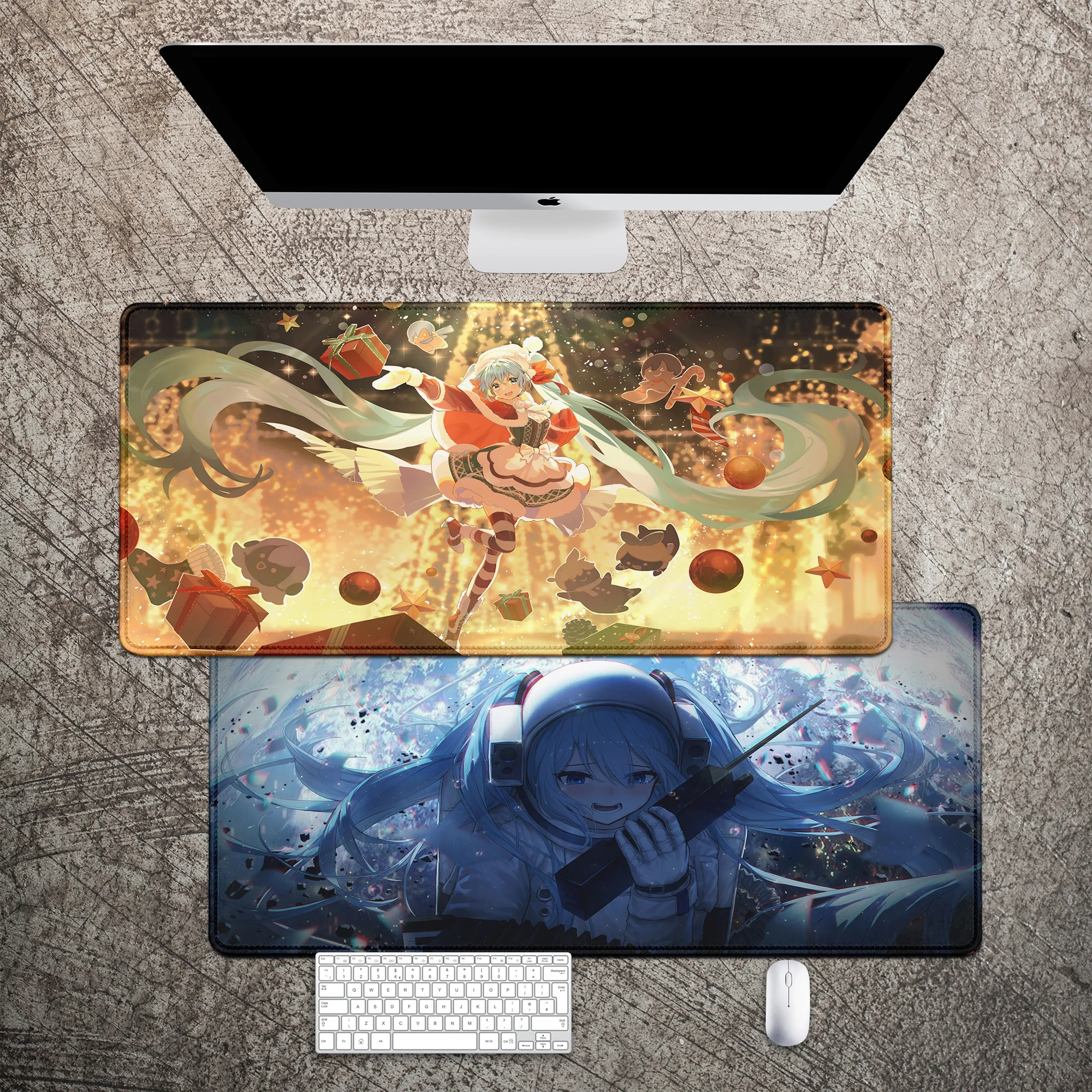 Table mat H-Hatsune Miku-u Hot selling items Japan Large size XXL mat HD printing desktop Gaming mouse pad accessories mouse pad