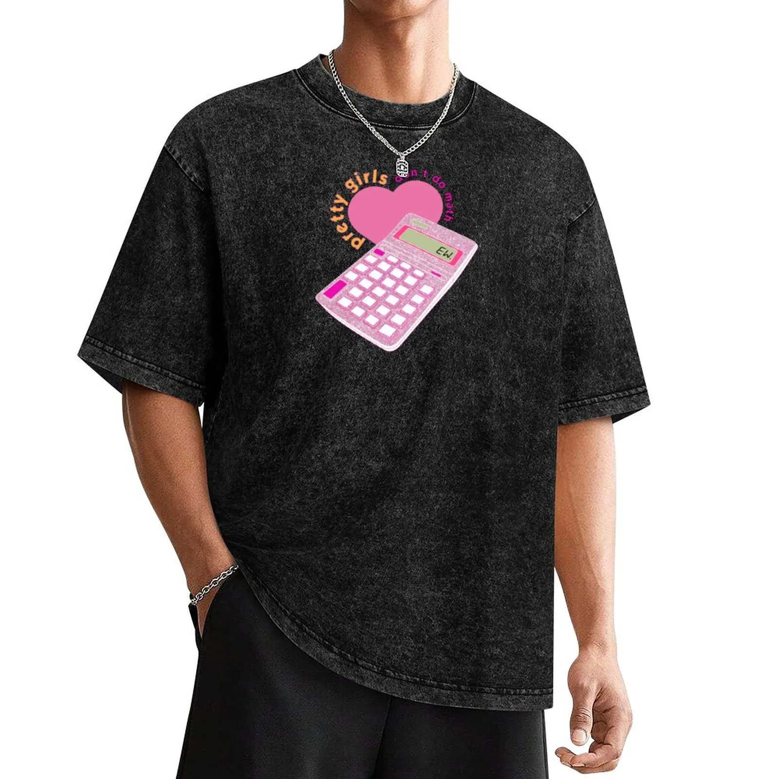 

pretty girls dont do math indeed T-Shirt quick drying kawaii clothes fruit of the loom mens t shirts
