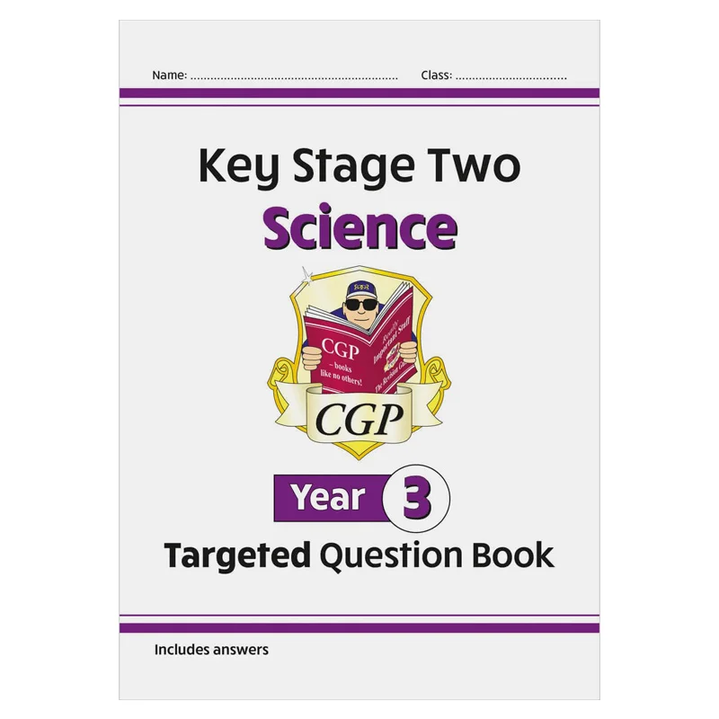 New KS2 Science Year 3 Targeted Question Book Includes Answers CGP TEAM Coordination Group Publications 9781789088885 Book