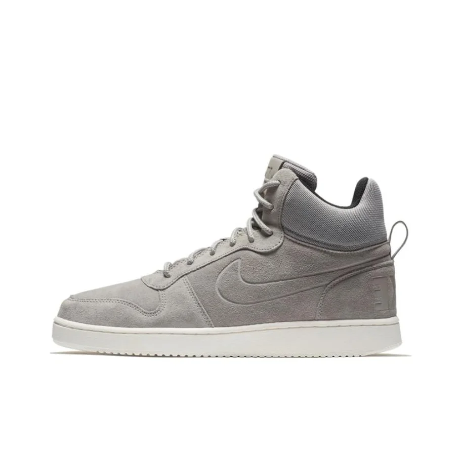 Nike Court Borough Slip Resistant Abrasion Resistant Slip Resistant Abrasion Resistant Mid top Skateboard Shoes Gray 844884-006