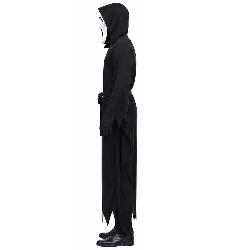 Halloween Erwachsenen-Kostüm Männlicher Dämon Horrorfilm Todeskostüm Cosplay Faschingskleidung Party-Zubehör Requisiten – Detail 6