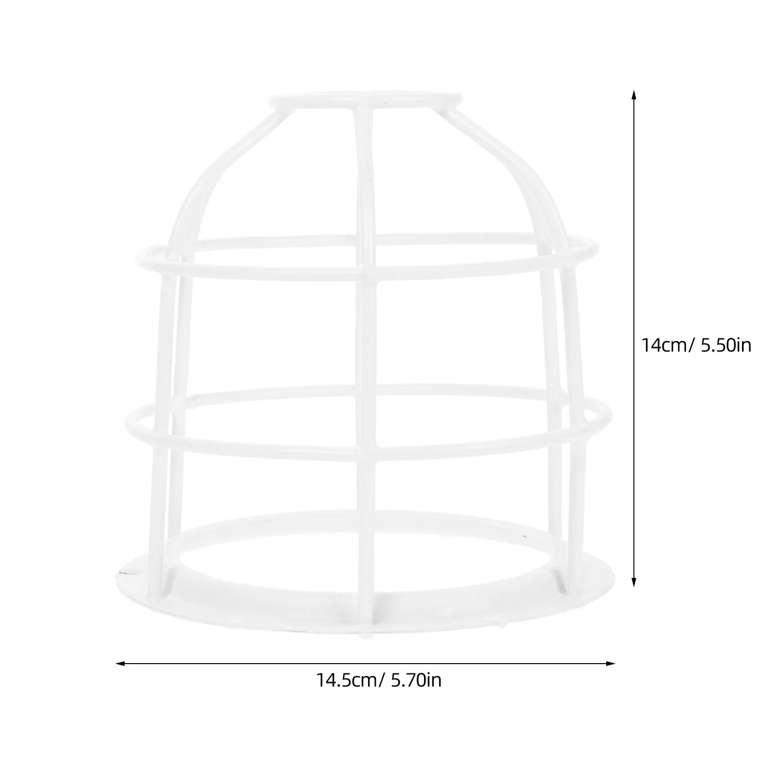 2Pcs Anti-Collision Lamp Guard Cage for Industrial Workshop, Factory, Warehouse, Cafe & Home Signal Light Protection