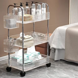 Cosmetics Trolley Utility Cart Professional Pedicure Furniture Aesthetic Spa Iron Mini Business Multifunctional Tattoo