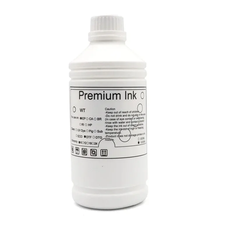 Imagem -02 - Dtf Tinta Direta Dtf Transferência de Calor Filme para Epson Dx5 Dx7 L805 L1800 4800 4880 4900 7800 7880 Pet Filme Tinta 1000ml Xp15000