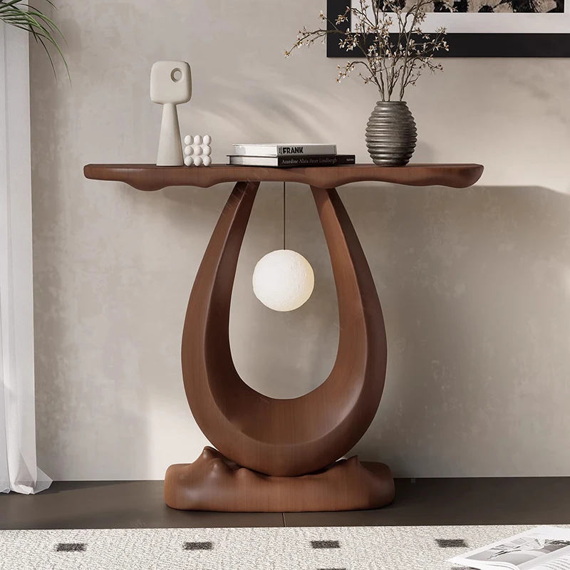 

Modern Minimalist Console Table Trendy Curve Elegant And Subtle Console Table Unique Smooth Console Meuble Furniture Living Room