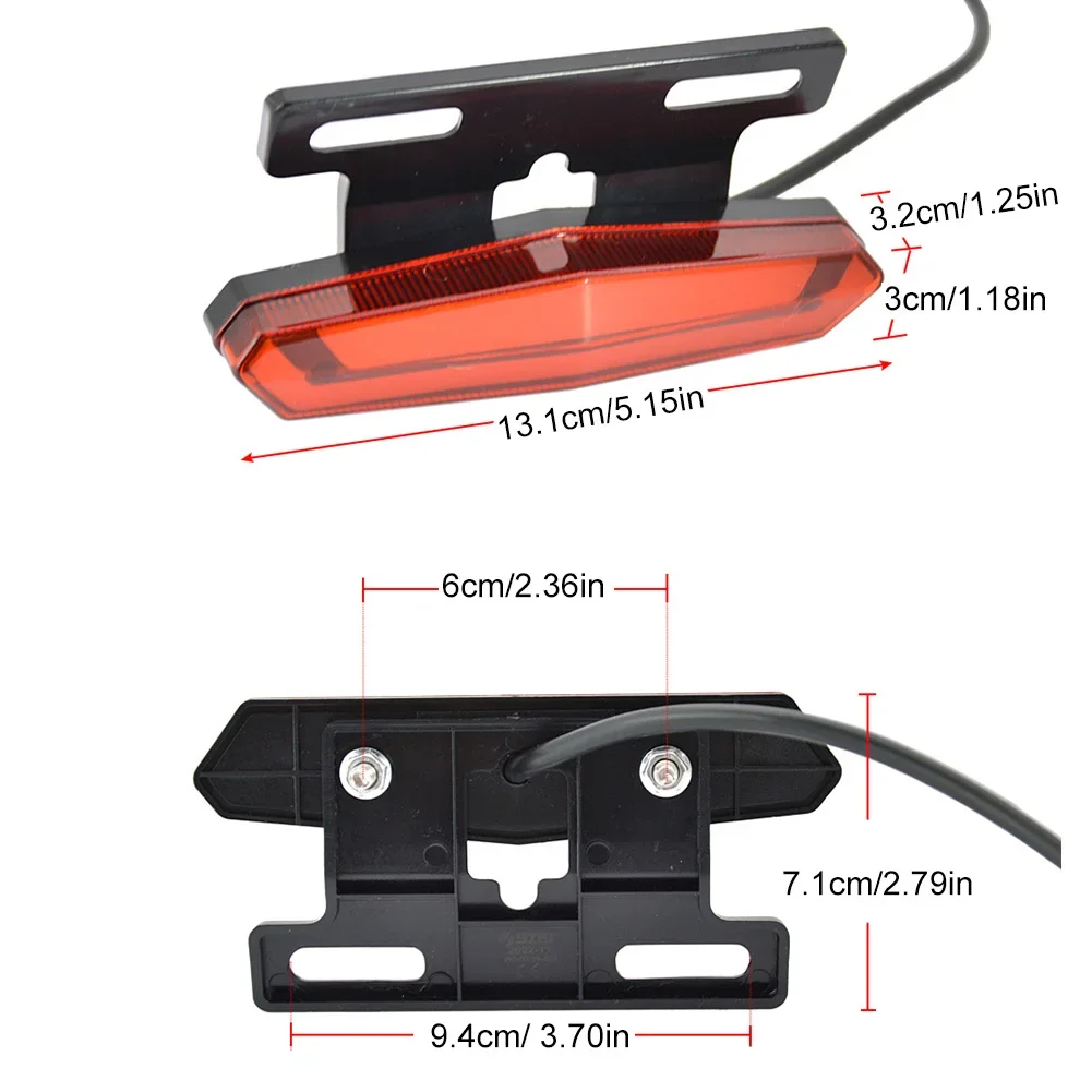 Electric Bike Front Rear Light Set Electric Bicycle Horn Headlight Switch Energy Saving Easy Installation Bicycle Accessories