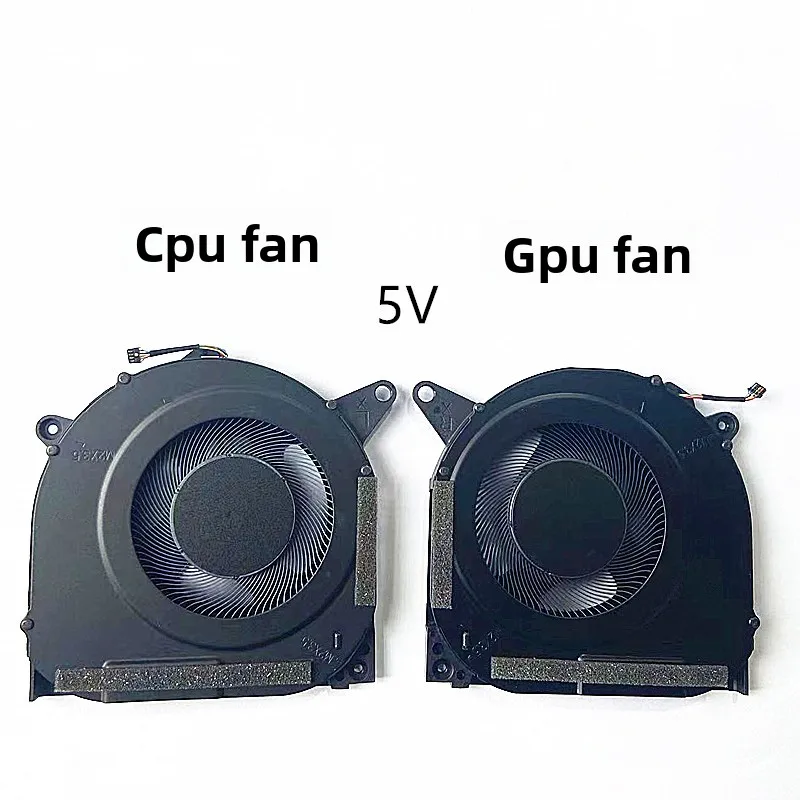 Laptop CPU GPU Fan Cooler For Lenovo Legion R9000X S7-15ACH6 S7-15IMH05 20215F10S13971 5F10S13972 DFSCL12E16486L FNR5 FNR6 12V